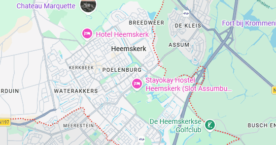 Werkgebied van onze loodgieter in Heemskerk en omgeving