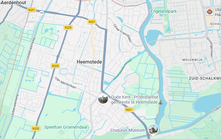 Werkgebied van onze loodgieter in Heemstede en omgeving