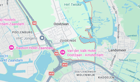 Werkgebied van onze loodgieter in Oostzaan en omgeving