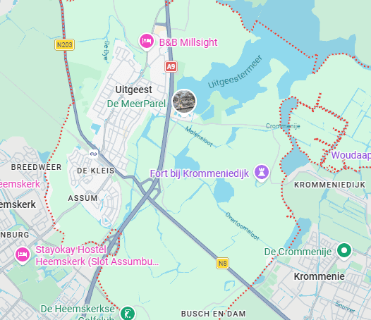 Werkgebied van onze loodgieter in Uitgeest en omgeving